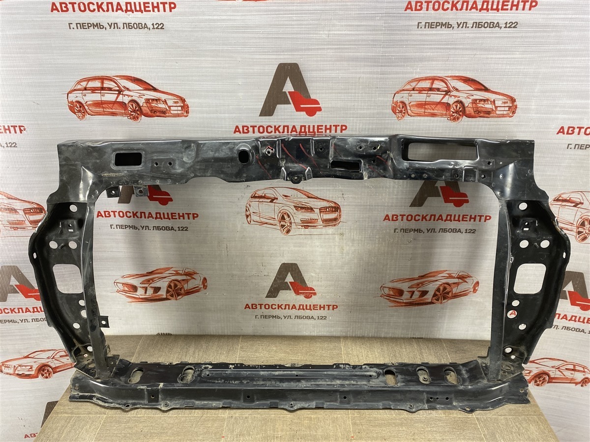 Панель передка (телевизор) - рамка радиатора KIA RIO (2011-2017) (б/у)