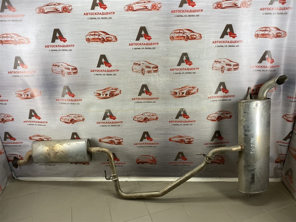 Выхлопная система - глушитель CHERY TIGGO 7 PRO (2019-н.в.) (б/у)