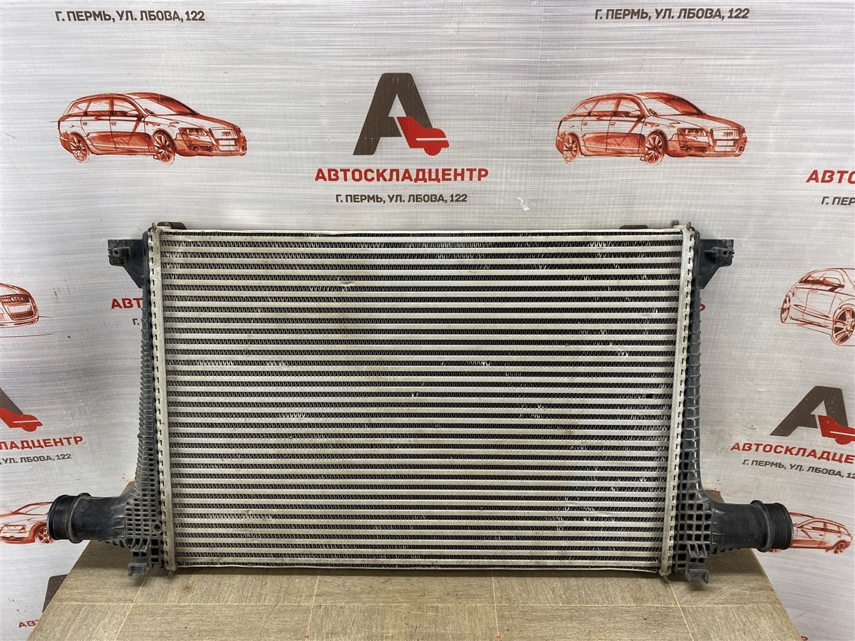 Интеркулер - радиатор промежуточного охлаждения воздуха AUDI Q7 (2015-н.в.) (б/у)