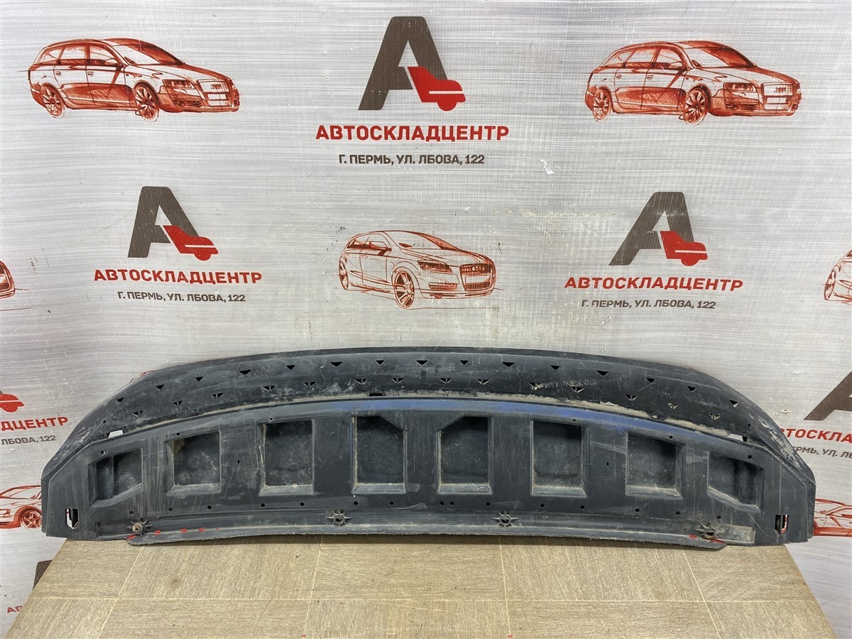 Пыльник бампера переднего нижний SKODA RAPID (2012-2020) (б/у)