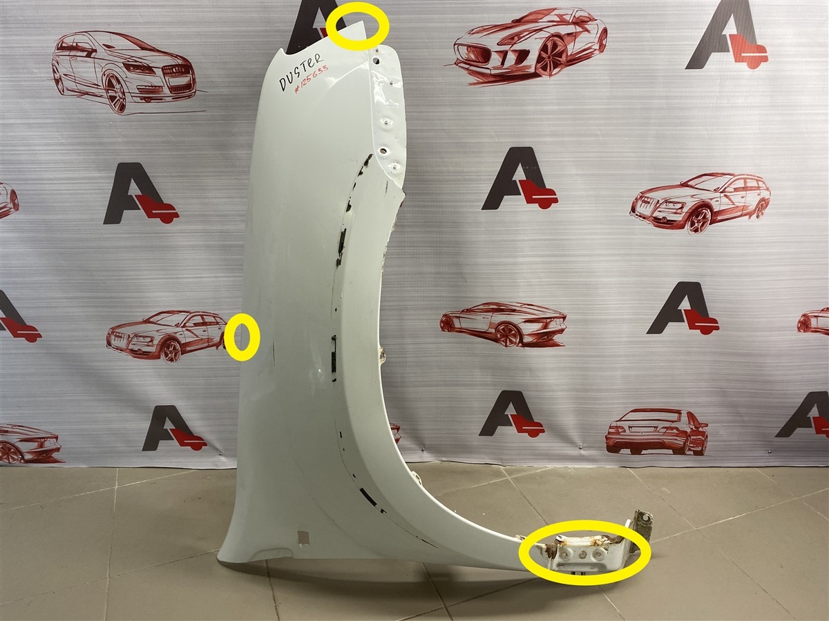 Крыло переднее правое RENAULT DUSTER (2010-н.в.) 631002338R Б/У