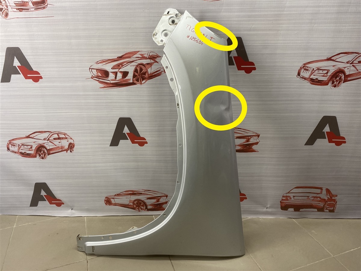 Крыло переднее левое VOLKSWAGEN TIGUAN (2007-2017) 5N0 821 105 Б/У