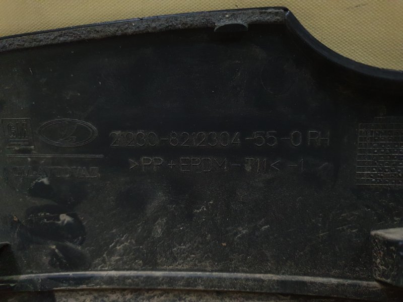 Накладка бампера задняя правая Niva