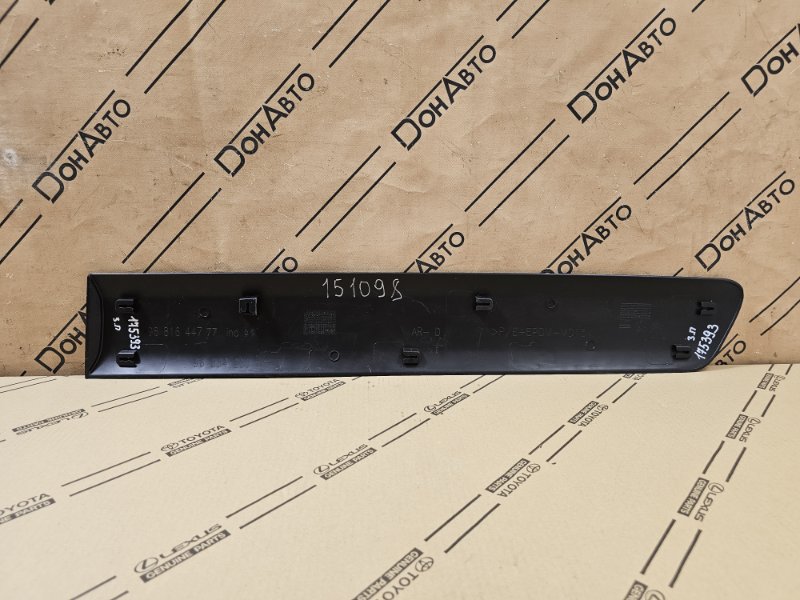 Накладка двери задняя правая Berlingo 2 Накладка двери задняя правая Berlingo 2