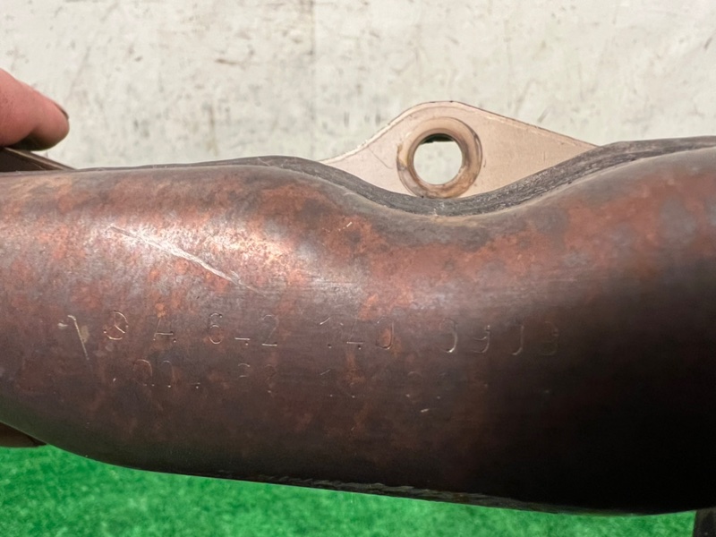 Выпускной коллектор левый GLE 166 OM642