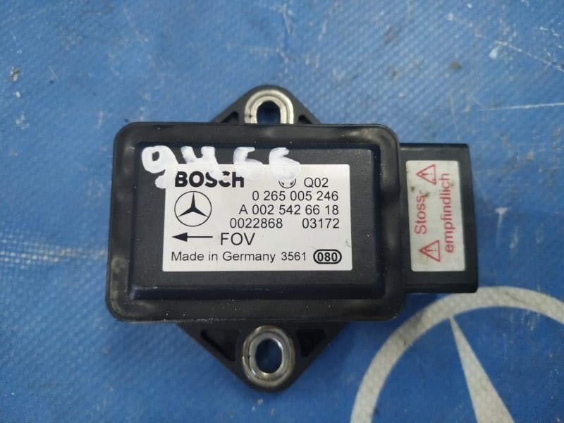 Датчик ускорения Mercedes-benz Cl 500 2003 w215 113.960 А0025426618 контрактная