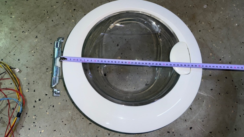 Люк (в сборе) стиральной машины Electrolux EWX12540W (б/у) Люк (в сборе) стиральной машины Electrolux EWX12540W (б/у)