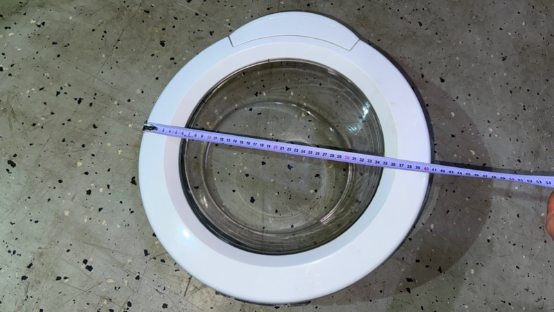 Люк (в сборе) стиральной машины Bosch WLF 20261 (б/у) Люк (в сборе) стиральной машины Bosch WLF 20261 (б/у)