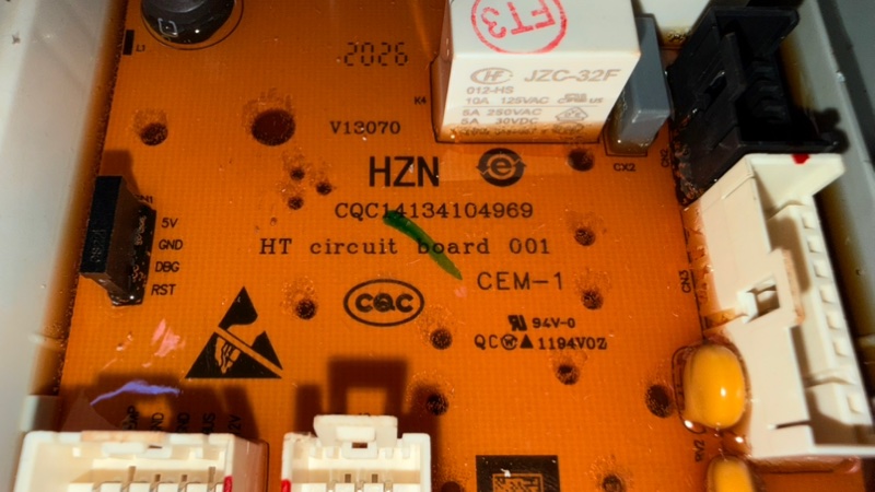 Модуль управления (эбу) стиральной машины Haier HW70-BP12969A (б/у) Модуль управления (эбу) стиральной машины Haier HW70-BP12969A (б/у)