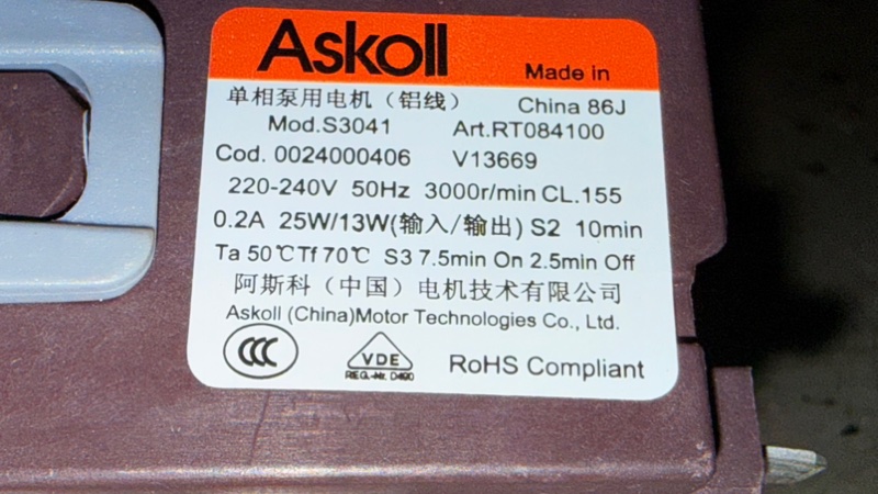 Сливной насос (помпа) стиральной машины Haier HW70-BP12969A (б/у) Сливной насос (помпа) стиральной машины Haier HW70-BP12969A (б/у)