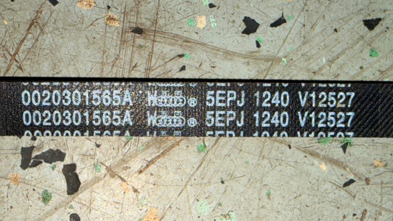 Ремень стиральной машины Haier HW70-BP12969A (б/у) Ремень стиральной машины Haier HW70-BP12969A (б/у)