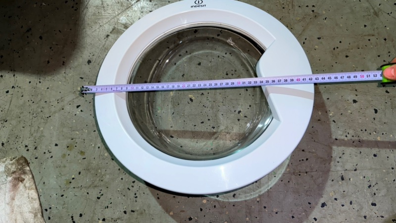 Люк (в сборе) стиральной машины Indesit IWSD 5085 (б/у)