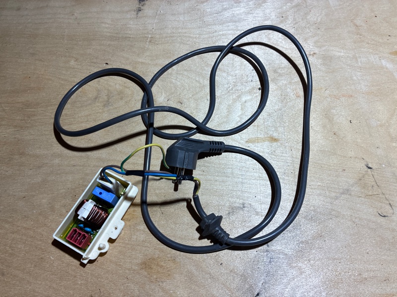 Фильтр сетевой стиральной машины LG WD-80490S (б/у)