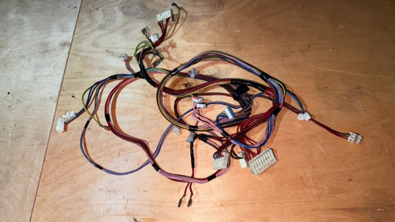 Жгут (провода) стиральной машины Indesit BWSE 61051 (б/у)