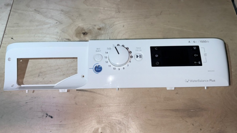 Плата индикации стиральной машины Indesit BWSE 61051 (б/у)