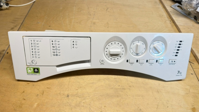 Плата индикации стиральной машины Hotpoint-Ariston AWM 129 (б/у)