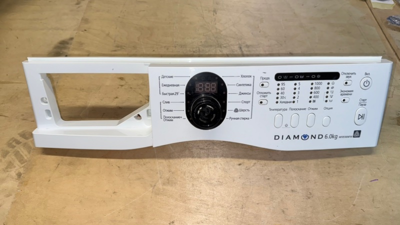 Модуль управления (эбу) стиральной машины Samsung WF60F4E5W2W (б/у)