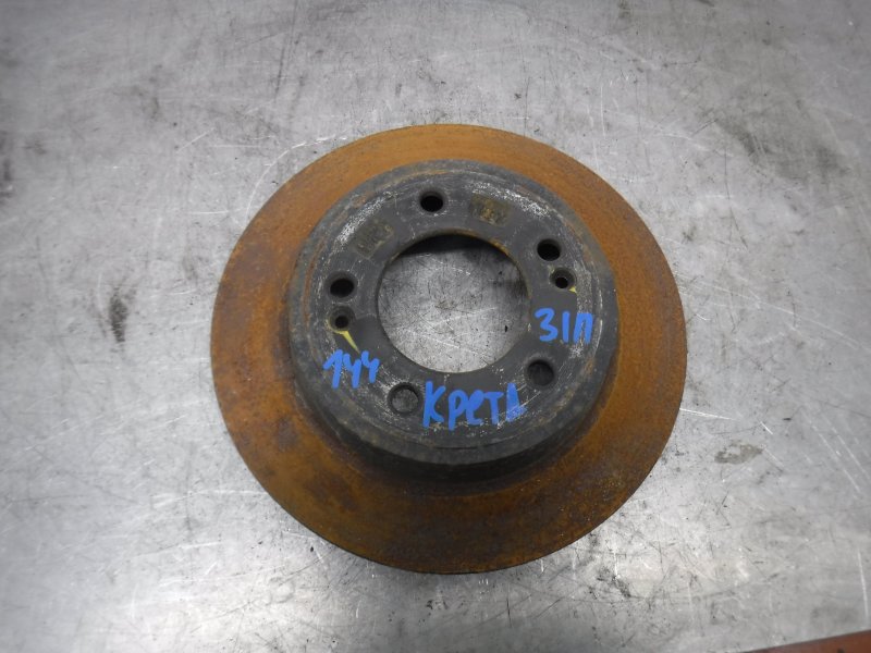 Тормозной диск задний правый Hyundai Creta 2018 G4NA 584113X300 Б/У