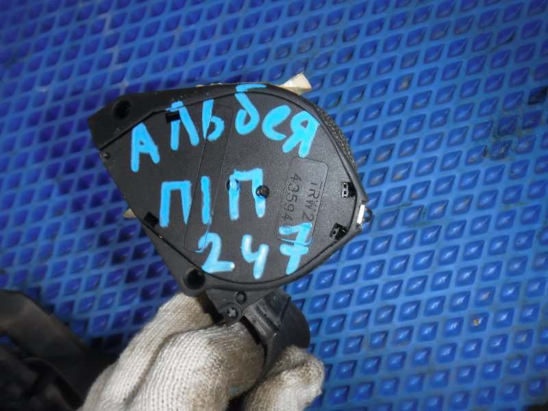 Ремень безопасности передний правый Albea 2012 1.4