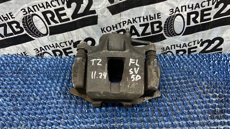 Суппорт передний левый Toyota Vista 1998 SV50-0016878 3S-FSE 47750-32180 контрактная