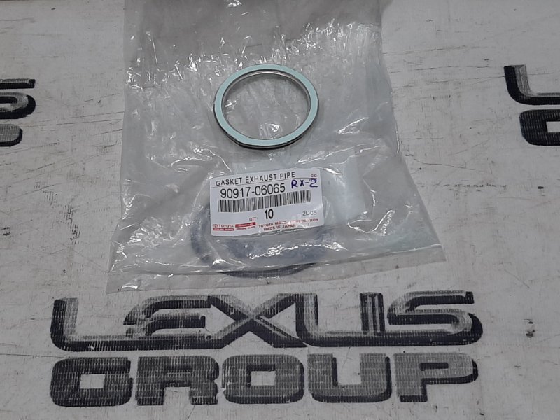 Прокладка глушителя Lexus RX400h 2007 MHU38 3MZFE 9091706065 новая
