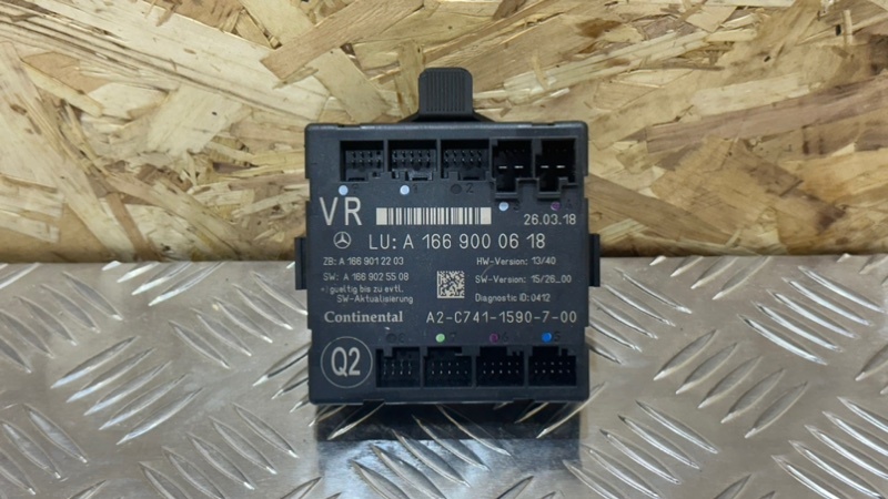 Блок управления дверьми передний правый Mercedes-Benz GLS - Class 2018 X166 OM642 A1669000618 контрактная