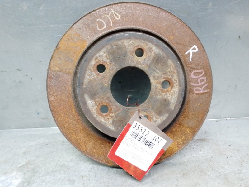 Диск тормозной задний FORD C-MAX 2003-2010 2008 v102 Минивэн 1 2025944 контрактная