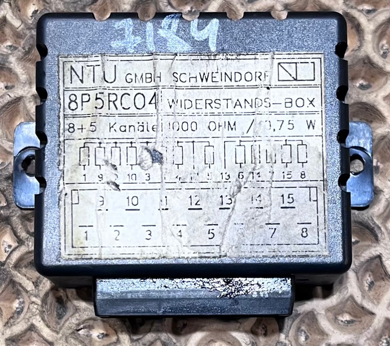 Блок управления Ntu 8P5Rc04 (б/у)