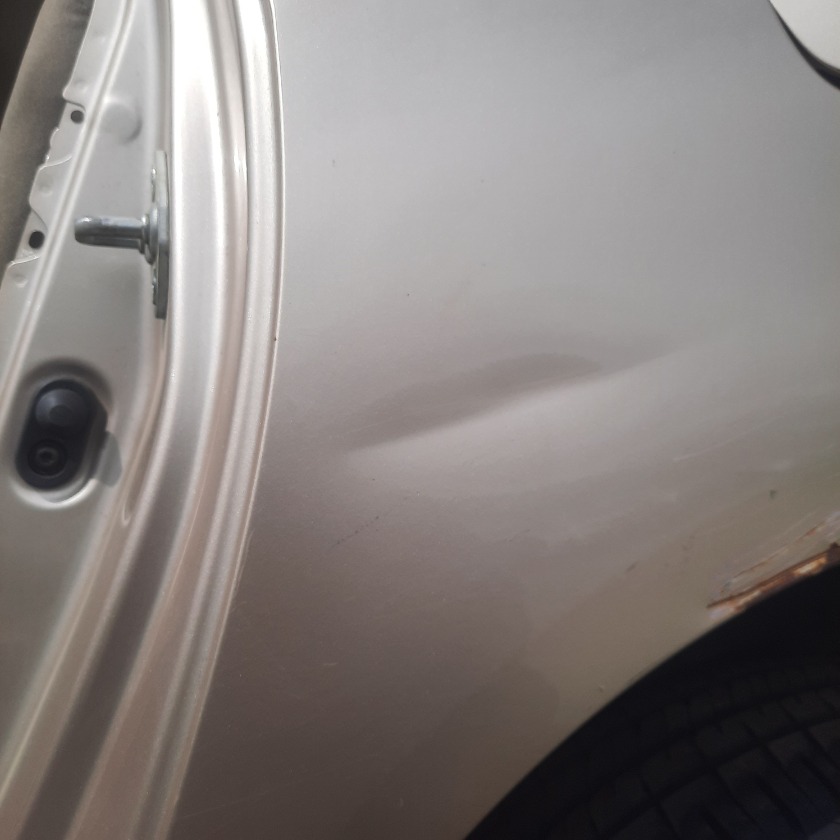 Крыло заднее левое Corolla Runx 2003 NZE124 1NZFE