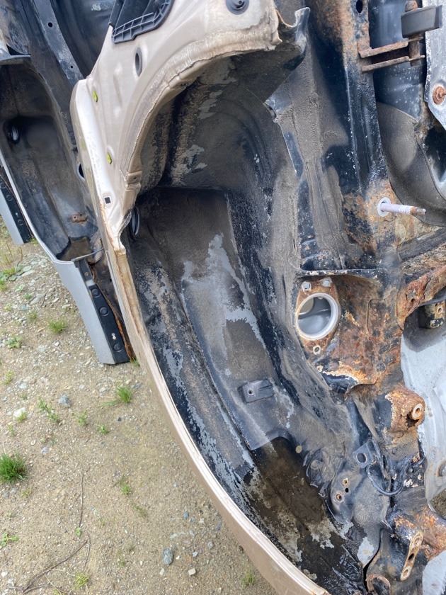 Крыло заднее левое Corolla Runx 2003 NZE124 1NZFE