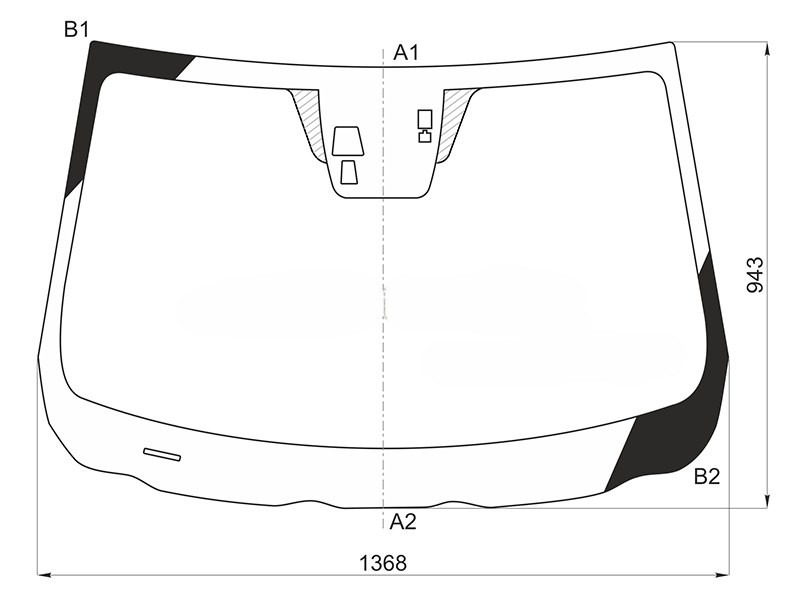 Стекло лобовое MAZDA CX-3 DK8A D10M-63-900 новая