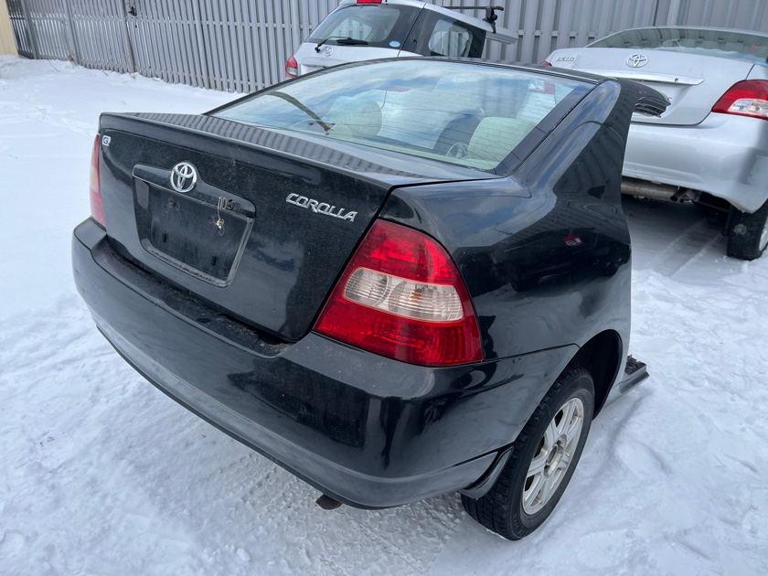 Стекло заднее TOYOTA Corolla 2000 NZE124 1NZFE 64811-1E280 контрактная