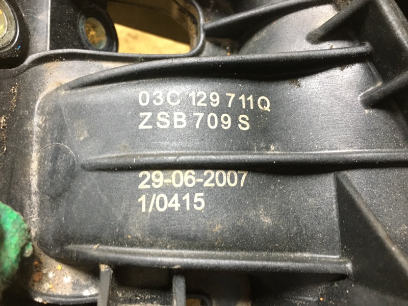 Коллектор впускной GOLF 5 2007 1K1 BLG