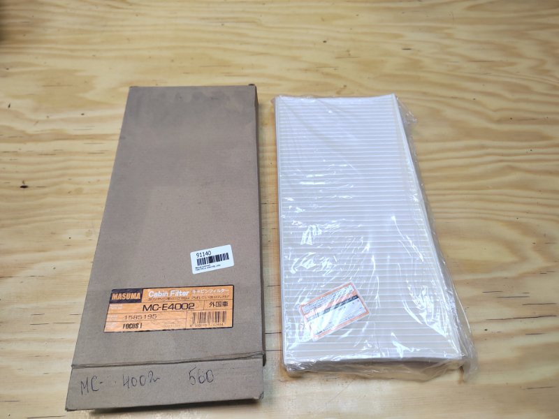 Фильтр салонный FORD FOCUS 2000 DFW EYDL MCE4002 новая