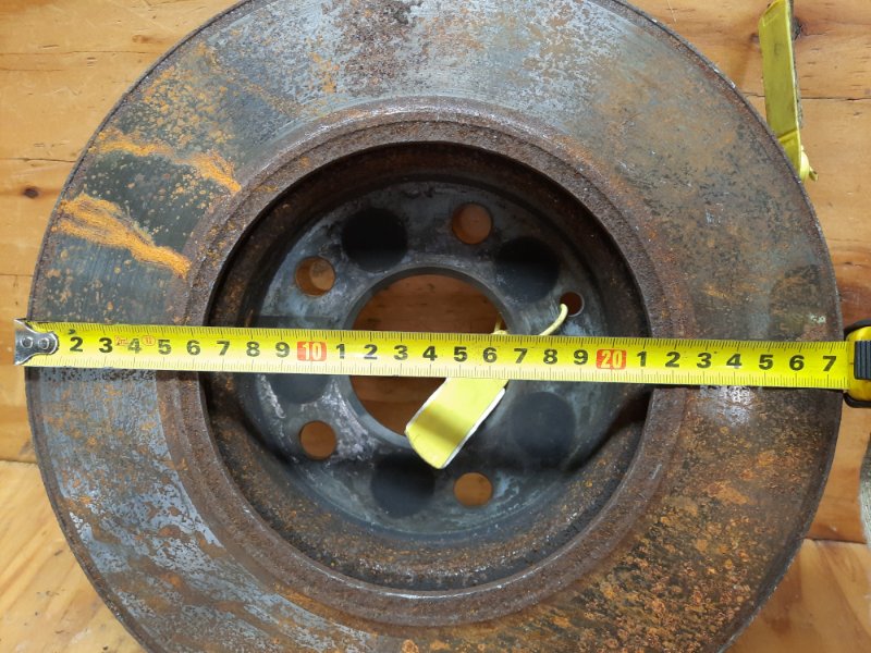 Диск тормозной передний MERCEDES-BENZ B-Class W245 266.940