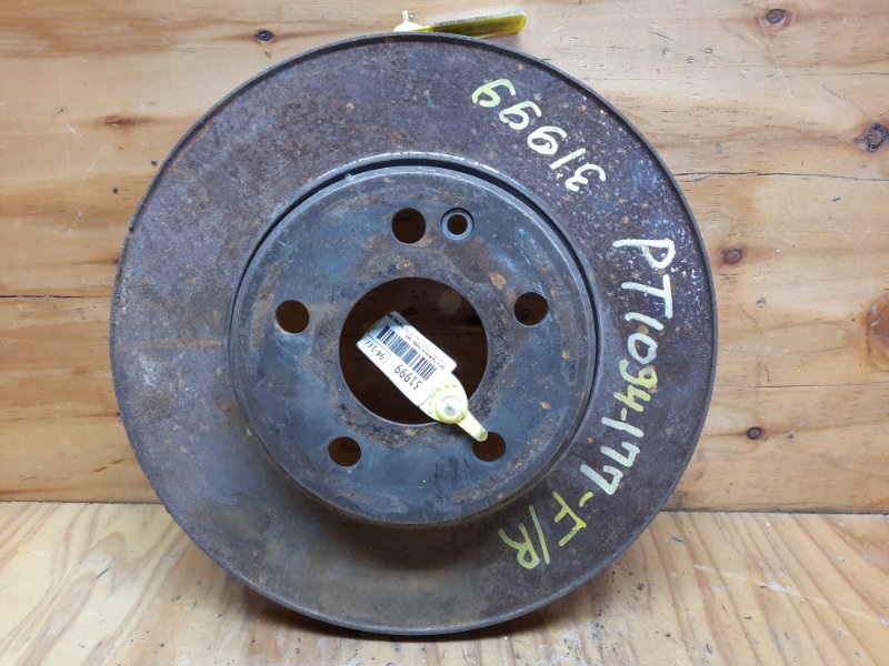 Диск тормозной передний правый MERCEDES-BENZ B-Class 2005 W245 266.960 A1694211112 контрактная