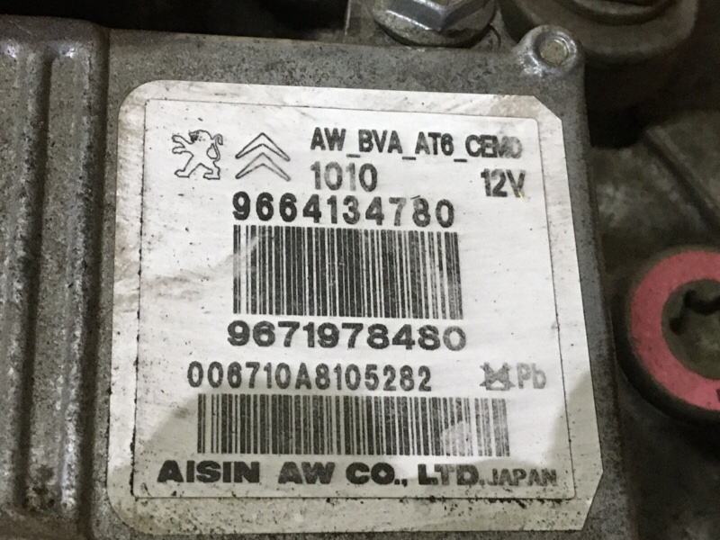 АКПП 3008 2011 T84E EP6CDT