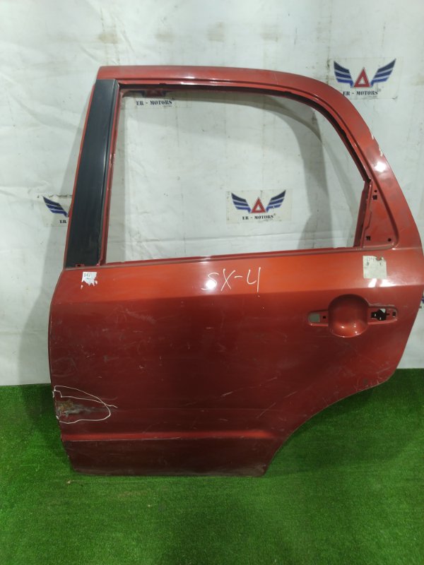 Дверь задняя левая Suzuki SX4 2009-2014 GYA Рестайлинг 6800379J00 Б/У