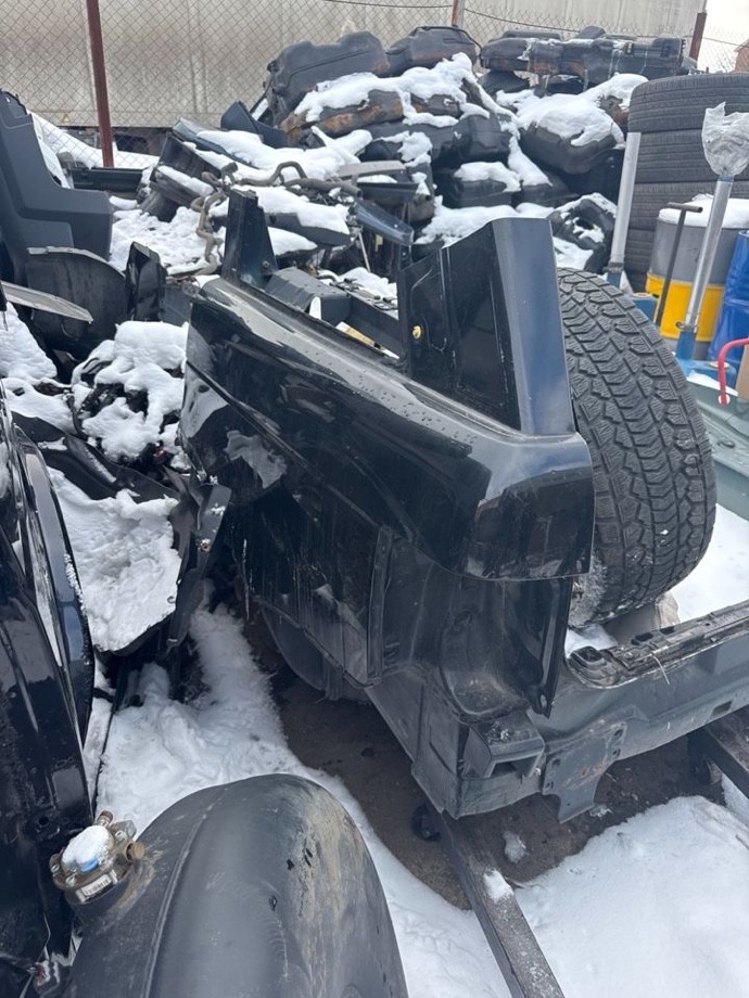 Крыло заднее левое Land Rover Range Rover 2004 L322 M62 ALA760160 Б/У