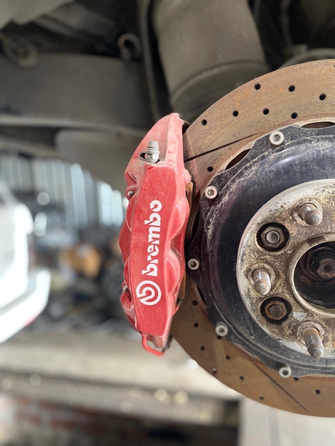 Суппорт задний правый Range Rover Sport 2012 L320 306DT