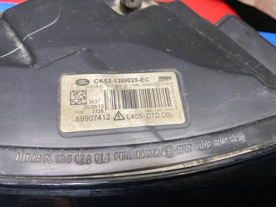 Фара передняя правая Range Rover 2012 L405 306DT