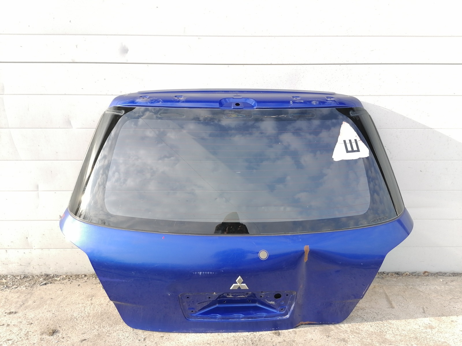 Дверь багажника Mitsubishi Outlander CU2W 4G63 2005 (б/у)