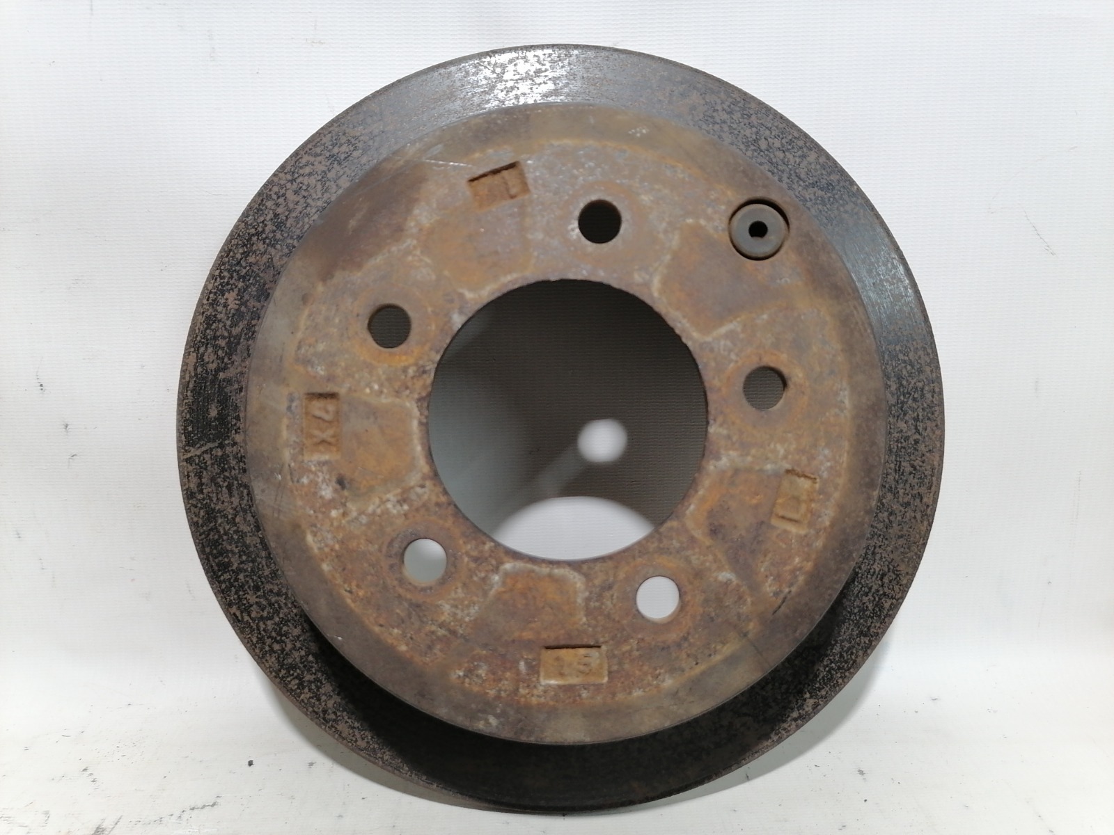 Диск тормозной Mitsubishi Lancer CY3A 4B10 2008 задний (б/у)