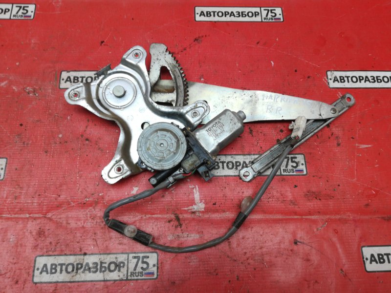 Стеклоподъемный механизм задний правый TOYOTA HARRIER MCU15W 1MZFE Б/У