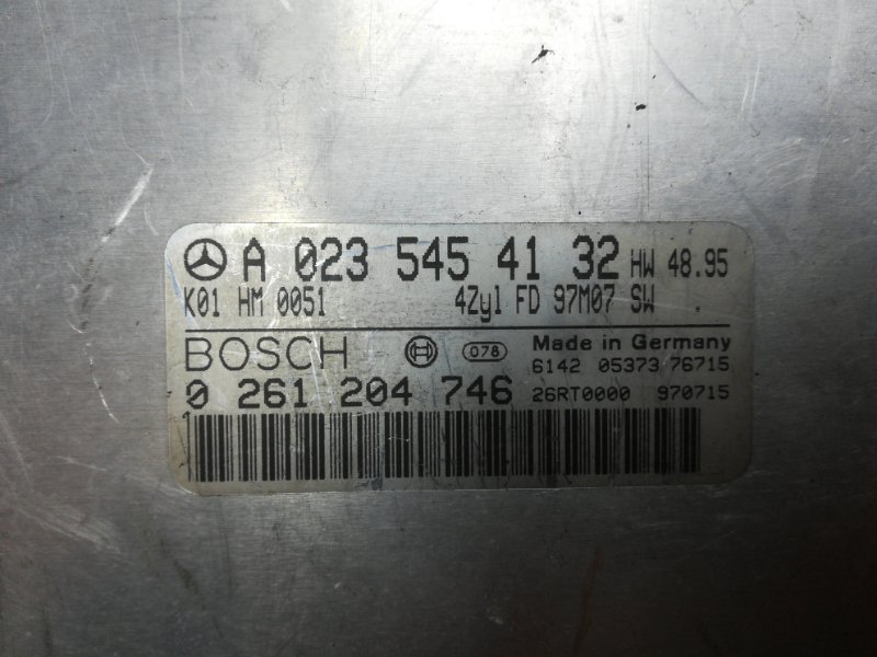 Блок управления ДВС CLK-Class 1998 W208 M111E23MLEVO