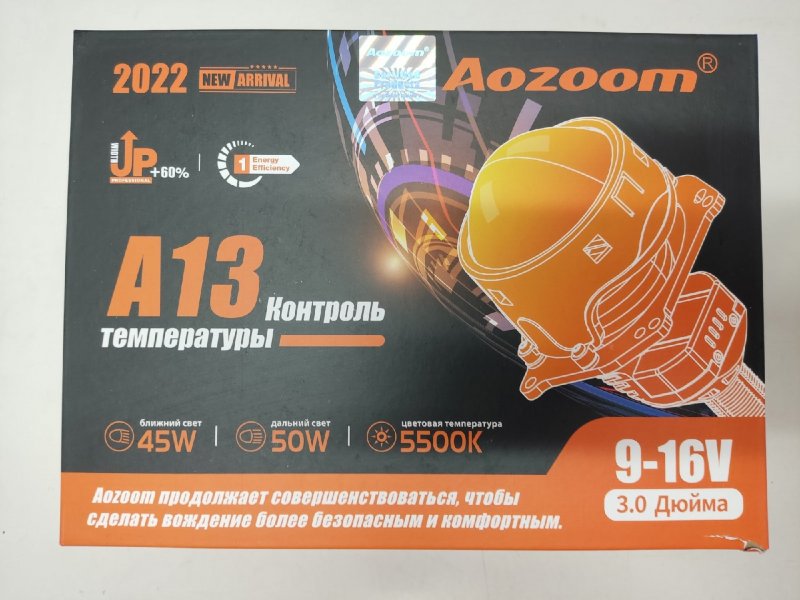 Линзы фары Aozoom A13 M-class W164