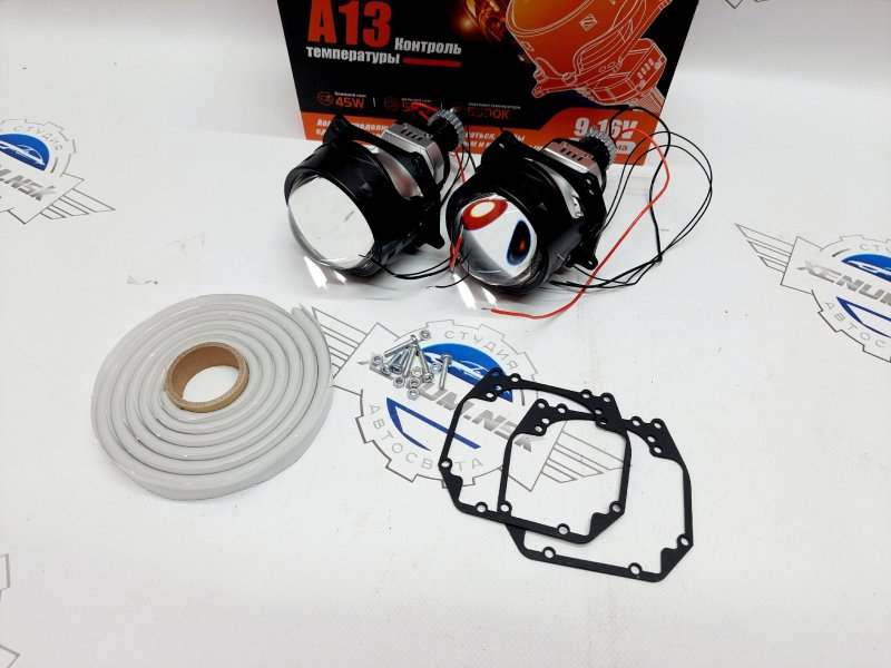 Линзы фары Aozoom A13 Audi A6 C5 4B0941029R новая