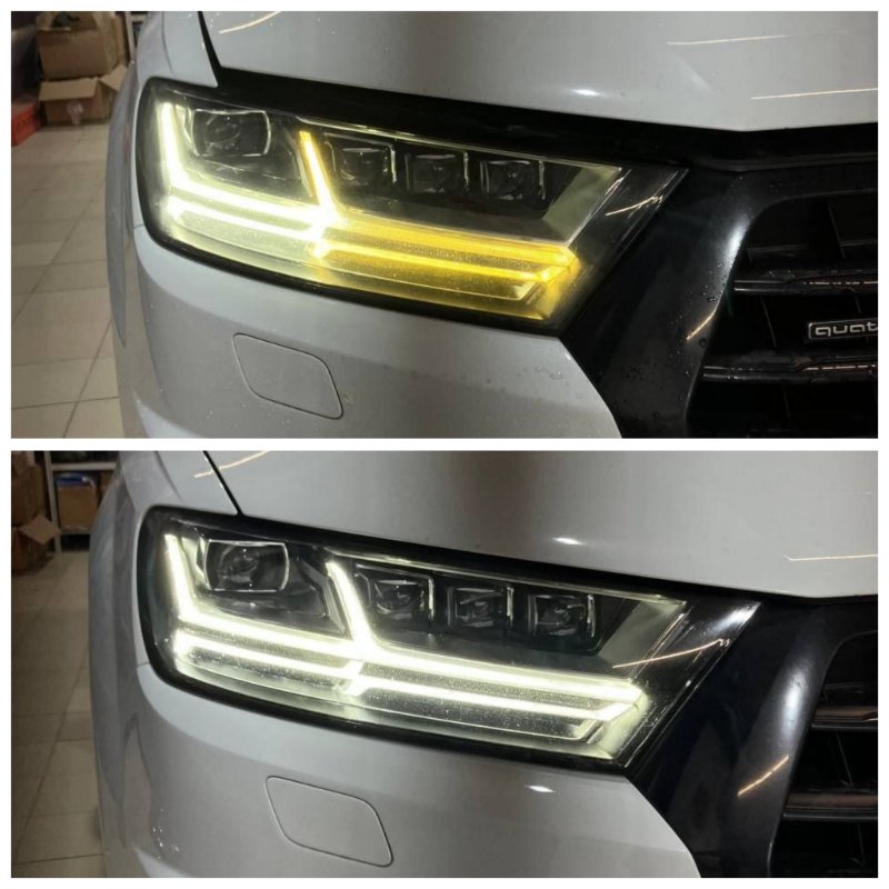 Световод фары передний левый Audi Q7 2016 4M 4M0941773 новая