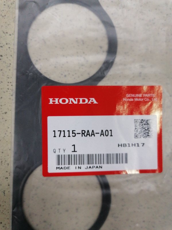 Прокладка впускного коллектора 17115RAAA01 новая