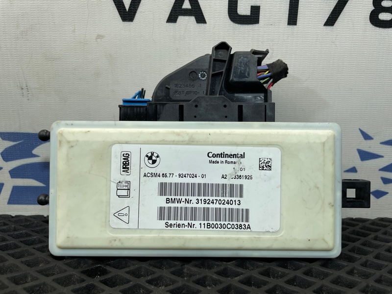 Блок управления AIR BAG BMW X3 2011 F25 N47N 2.0d 65779247024 контрактная